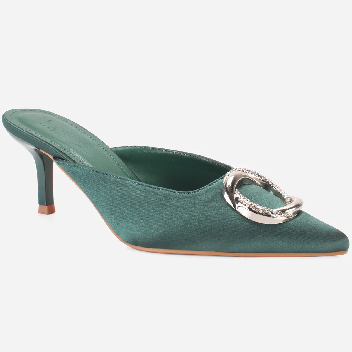 Womens "JINNY" Pointed Toe Wedding Heeled Sandals