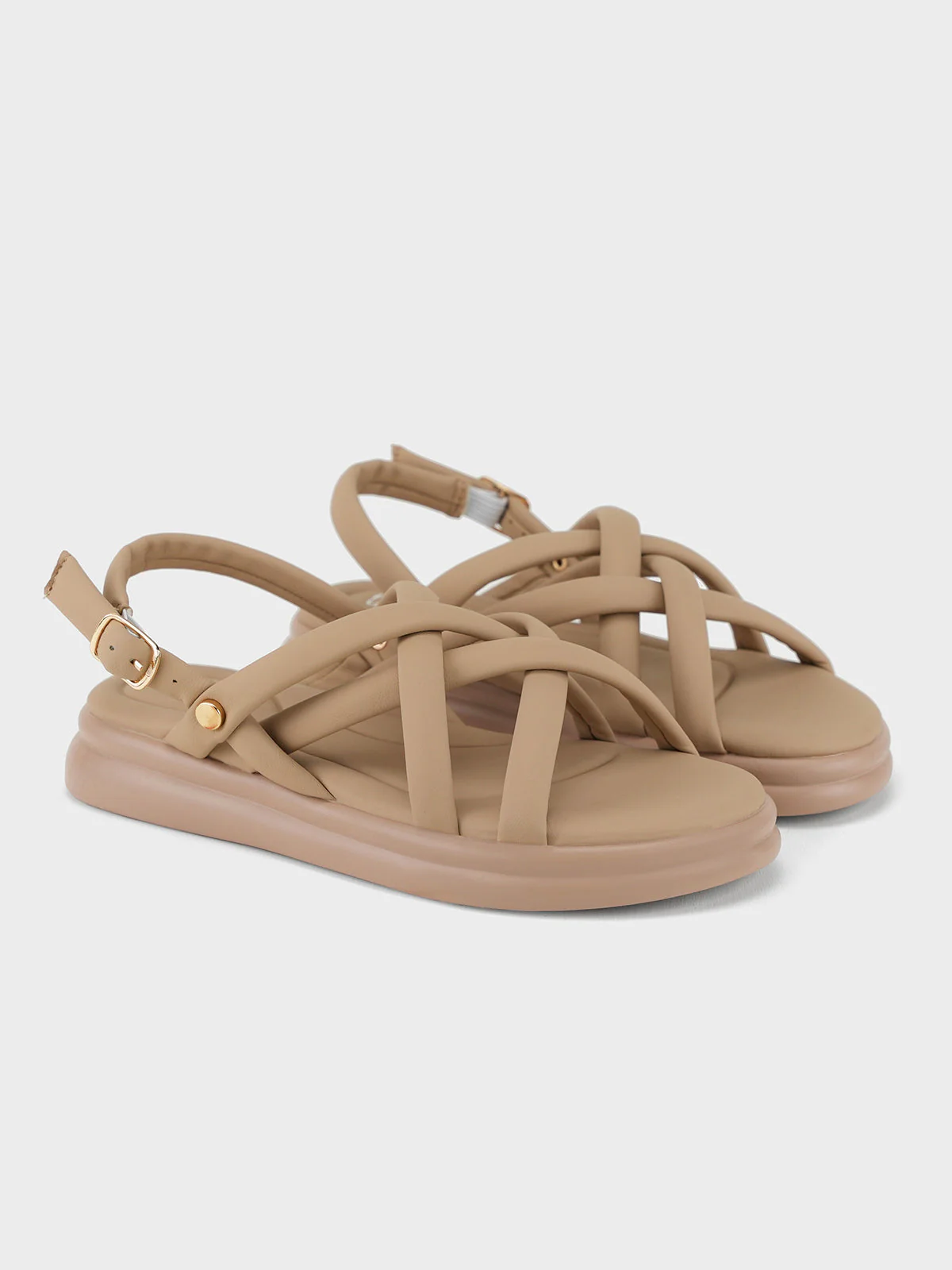 Womens "JIXCA" Comfy Padded Sandals - Image 2