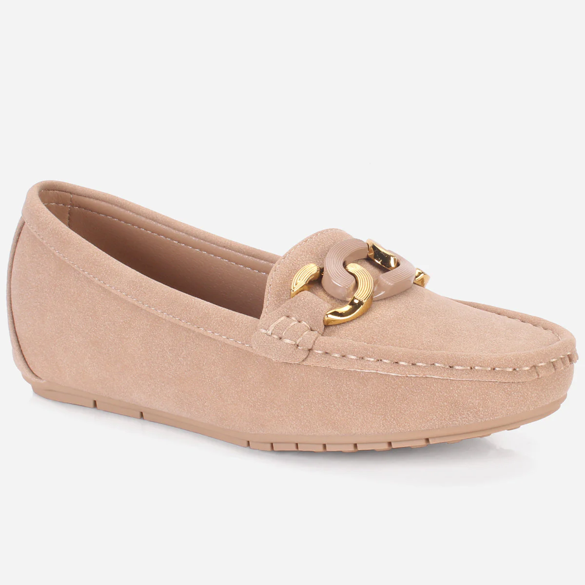 Womens "KADENCE" Low Wedge Moccasins