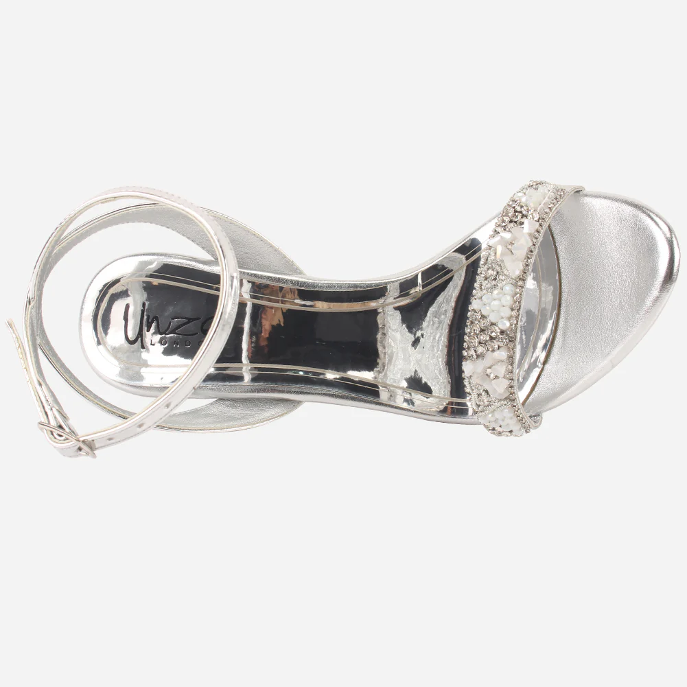 Women's "KARSON" Decorated Stiletto Sandals - Image 4