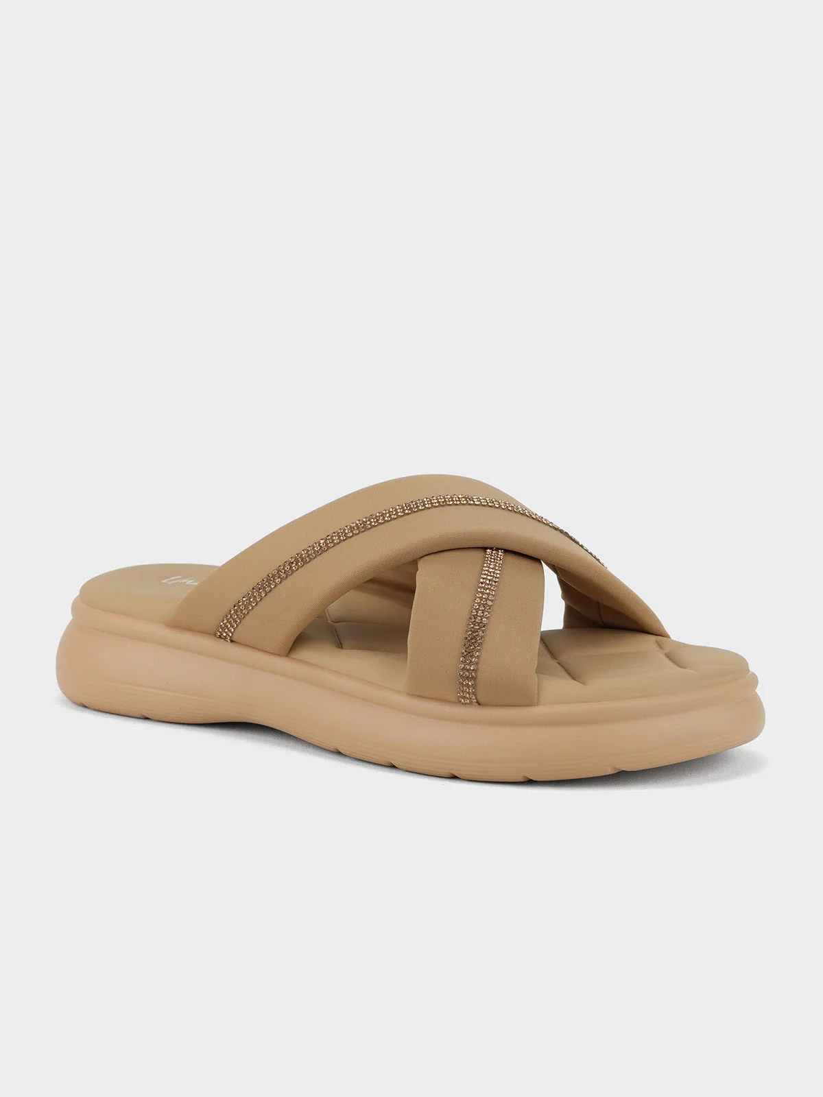 Womens "KEAWE" Crossover Casual Slippers - Image 2