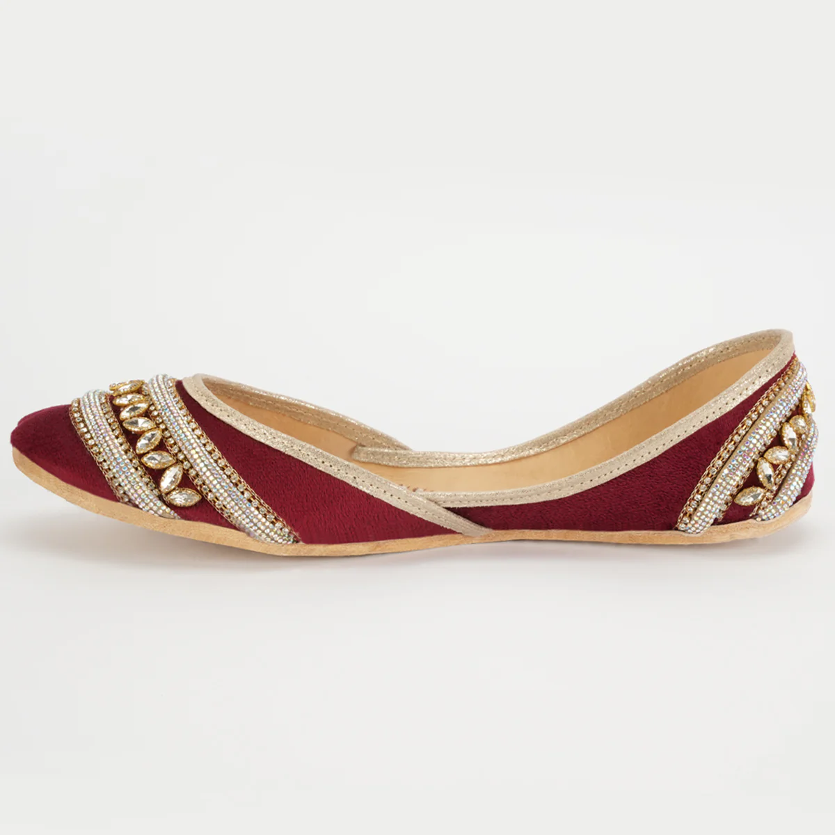 Women's "KEISIA" Embroidered Khussa - Image 3