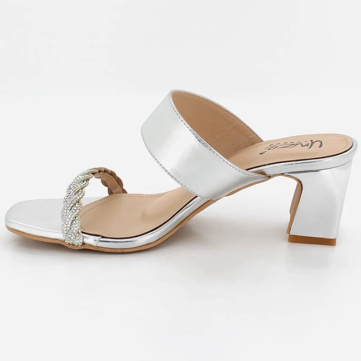 Womens "KESWA" Decorated Block Heel Sandals - Image 4