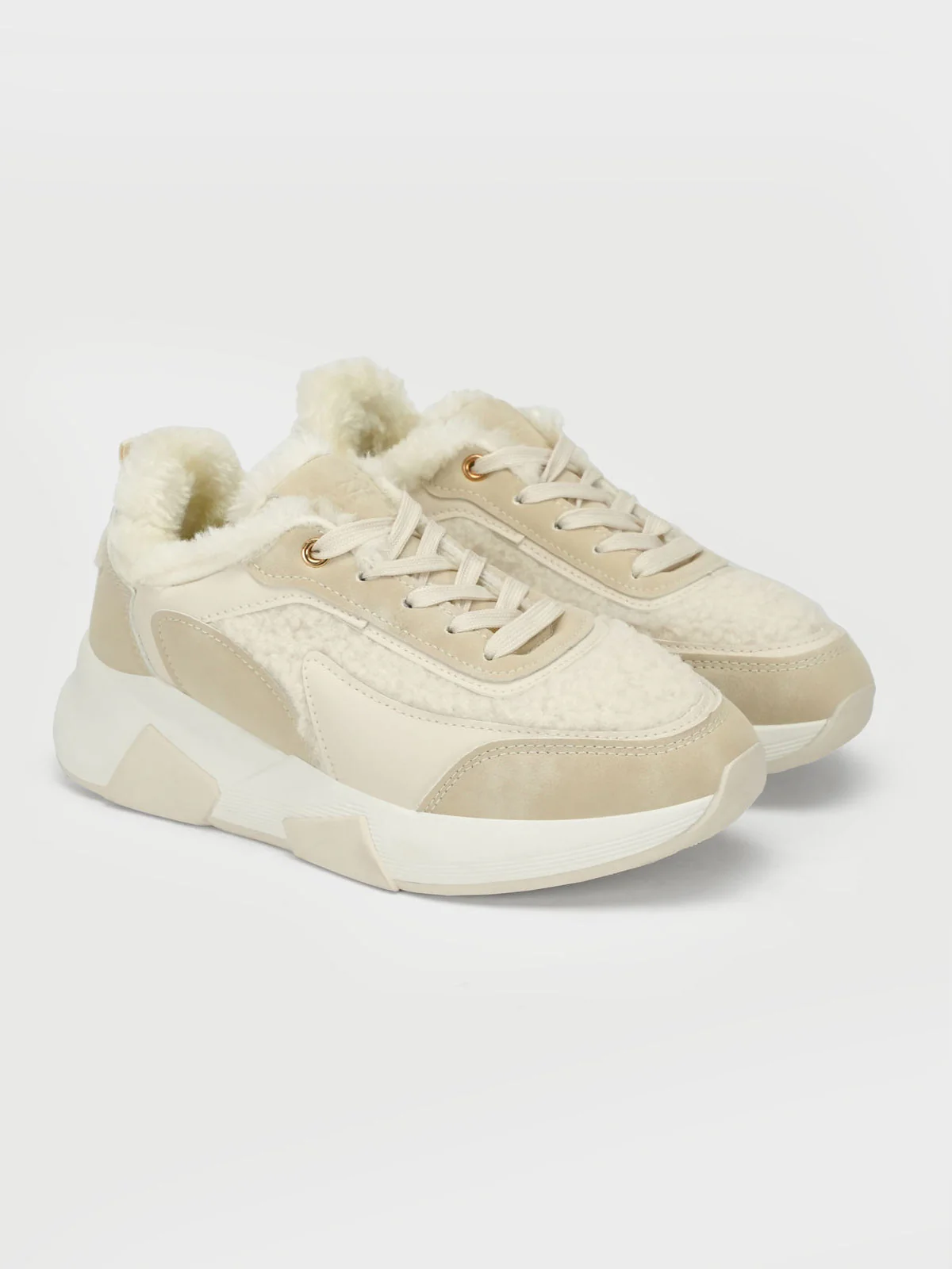 Womens "KHAFRA" Laced Up Casual Sneakers - Image 2