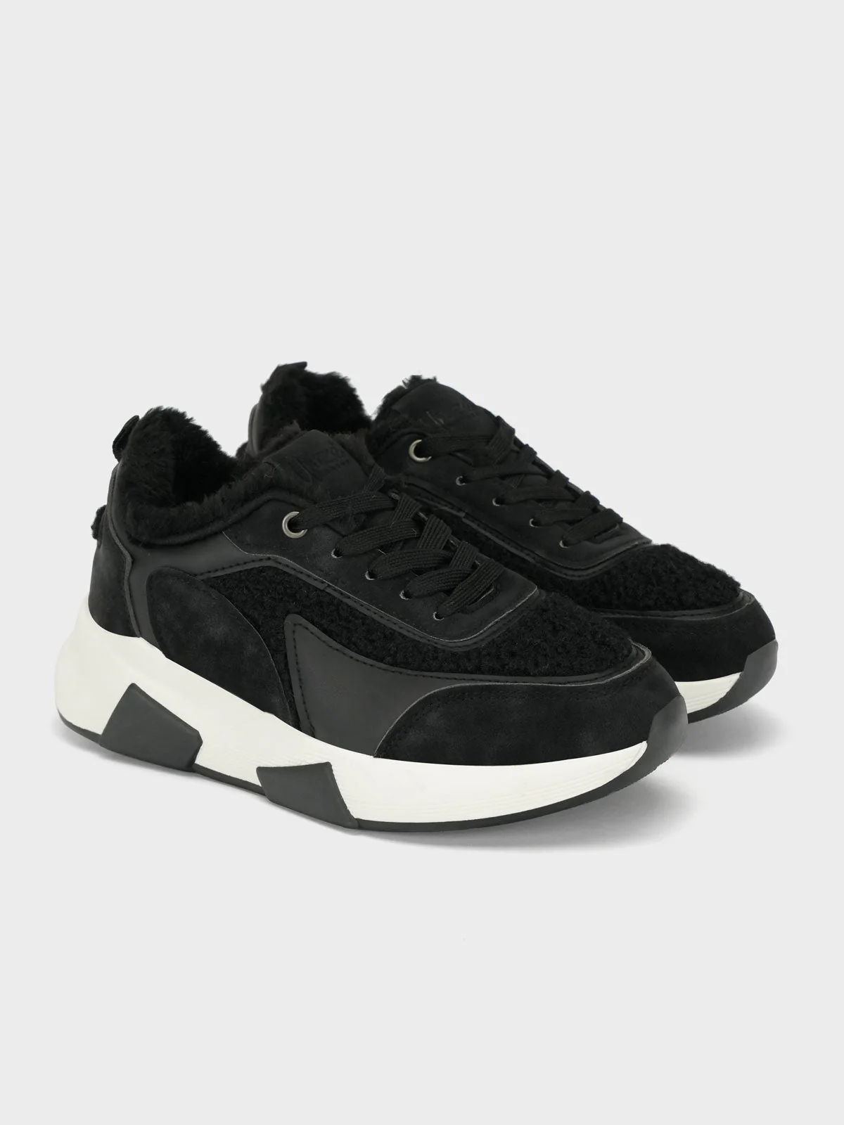 Womens "KHAFRA" Laced Up Casual Sneakers - Image 2