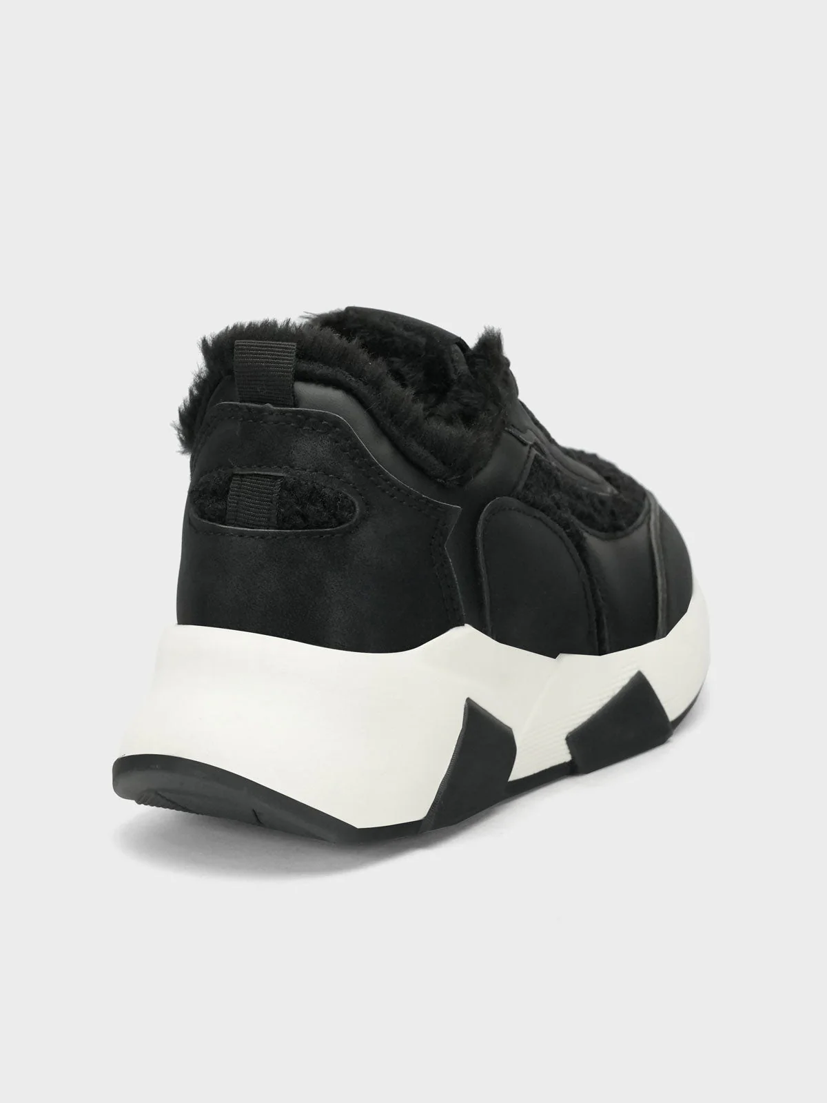 Womens "KHAFRA" Laced Up Casual Sneakers - Image 3