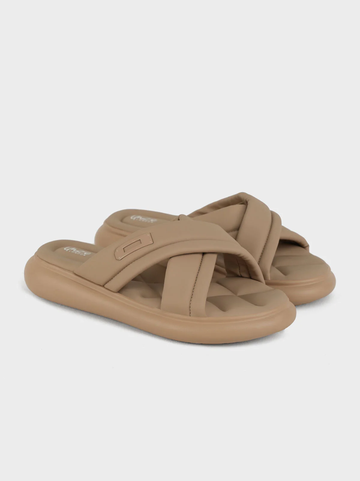 Womens "KIALO" Comfy Padded Slippers - Image 2