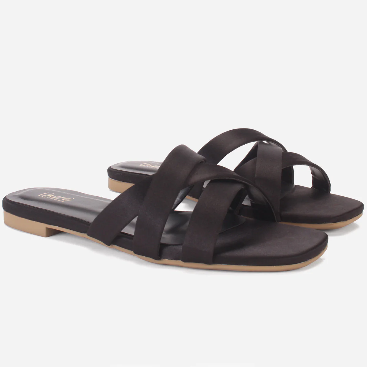 Womens "KILLEY" Flats Summer Open Toe Slippers - Image 2