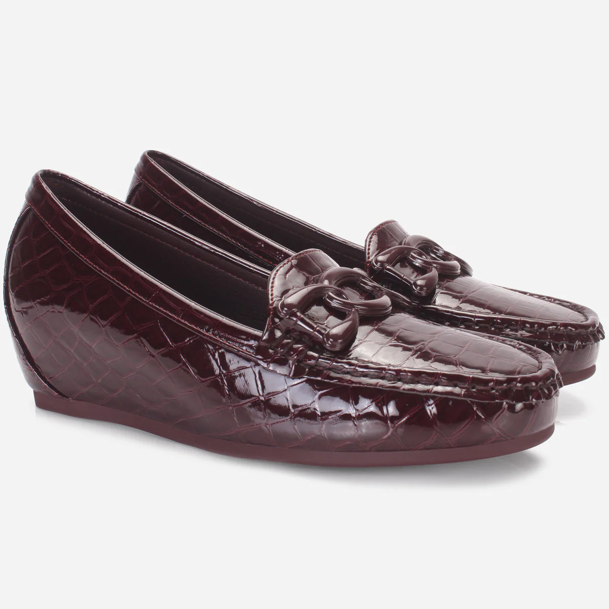 Women's "KIMCHY" Wedge Comfy Slide In Moccasins - Image 2