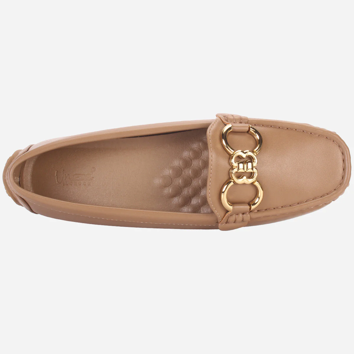 Womens "KITTO" Flat Comfy Slide In Moccasins - Image 4