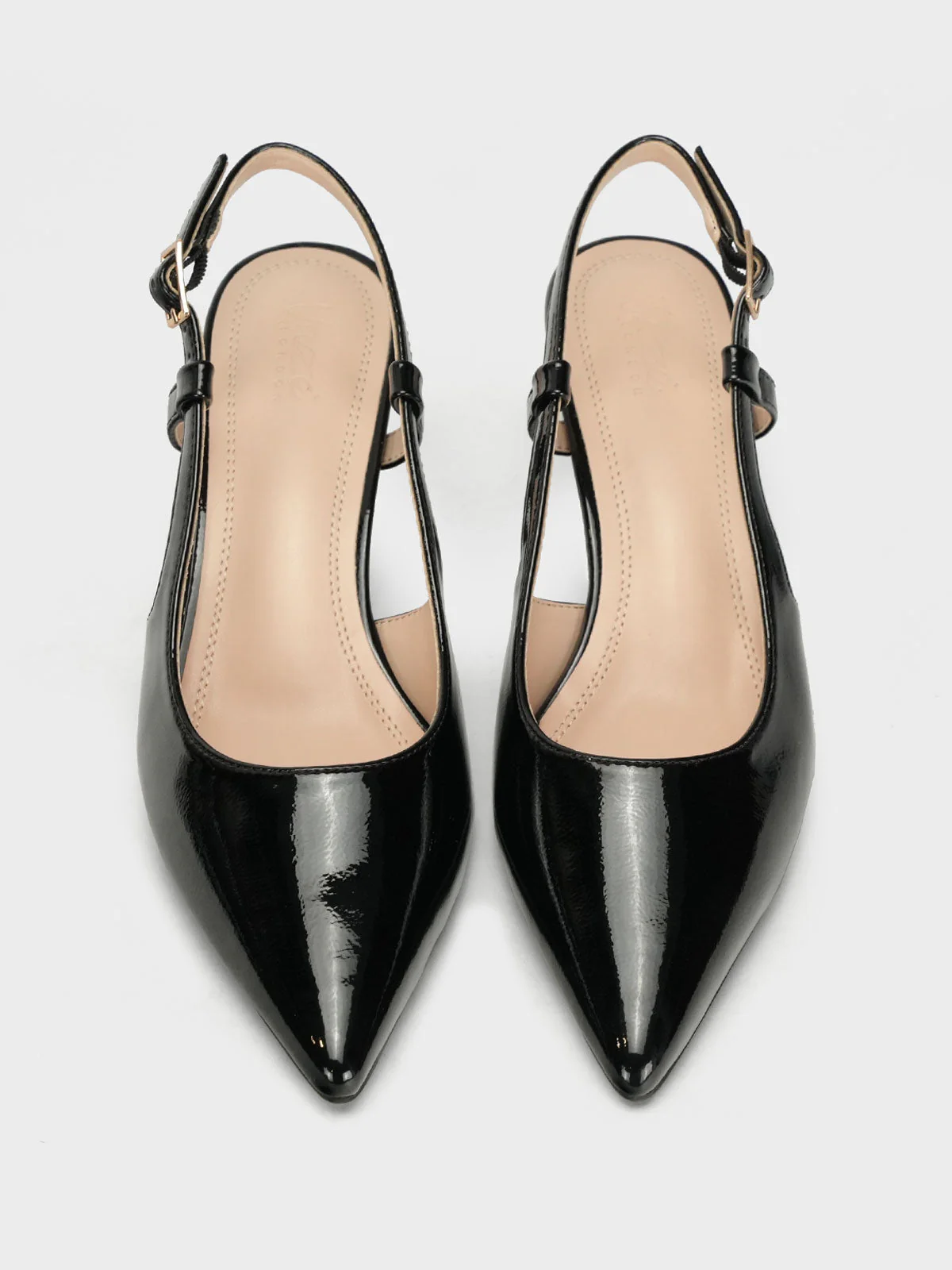 Womens "KOZUE" Pointy Slingback Sandals - Image 5