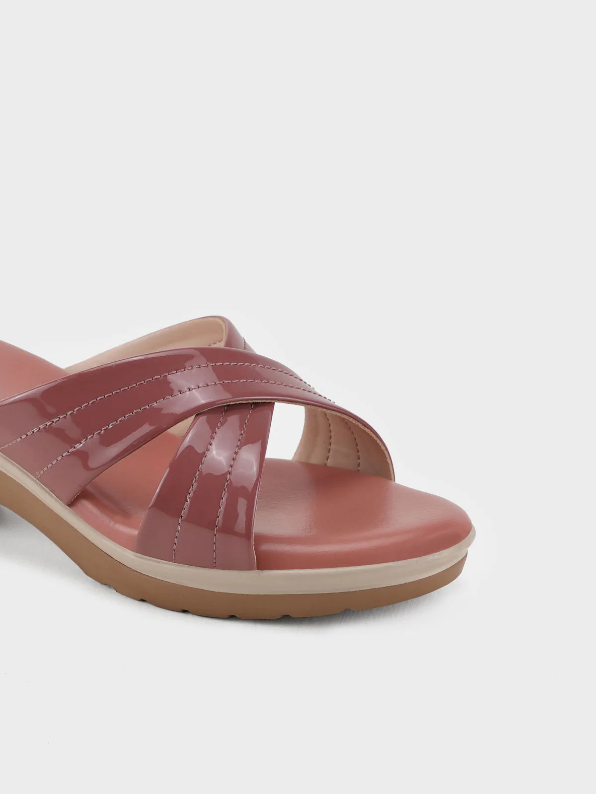 Women's "LIAMA" Crossover Comfort Slippers - Image 4