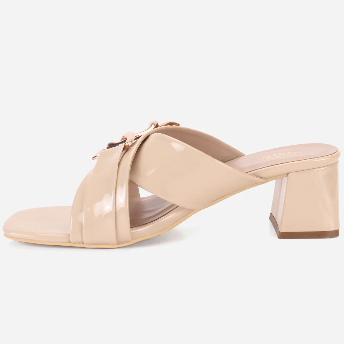 Womens "LINNLY" Block Heeled Sandals - Image 3