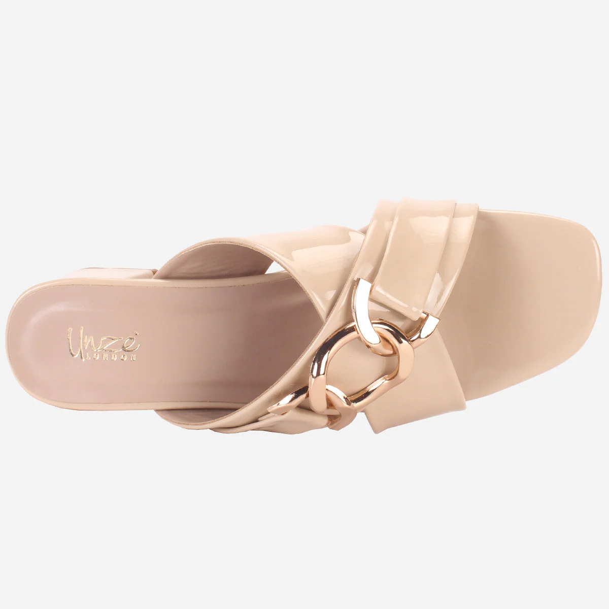 Womens "LINNLY" Block Heeled Sandals - Image 4