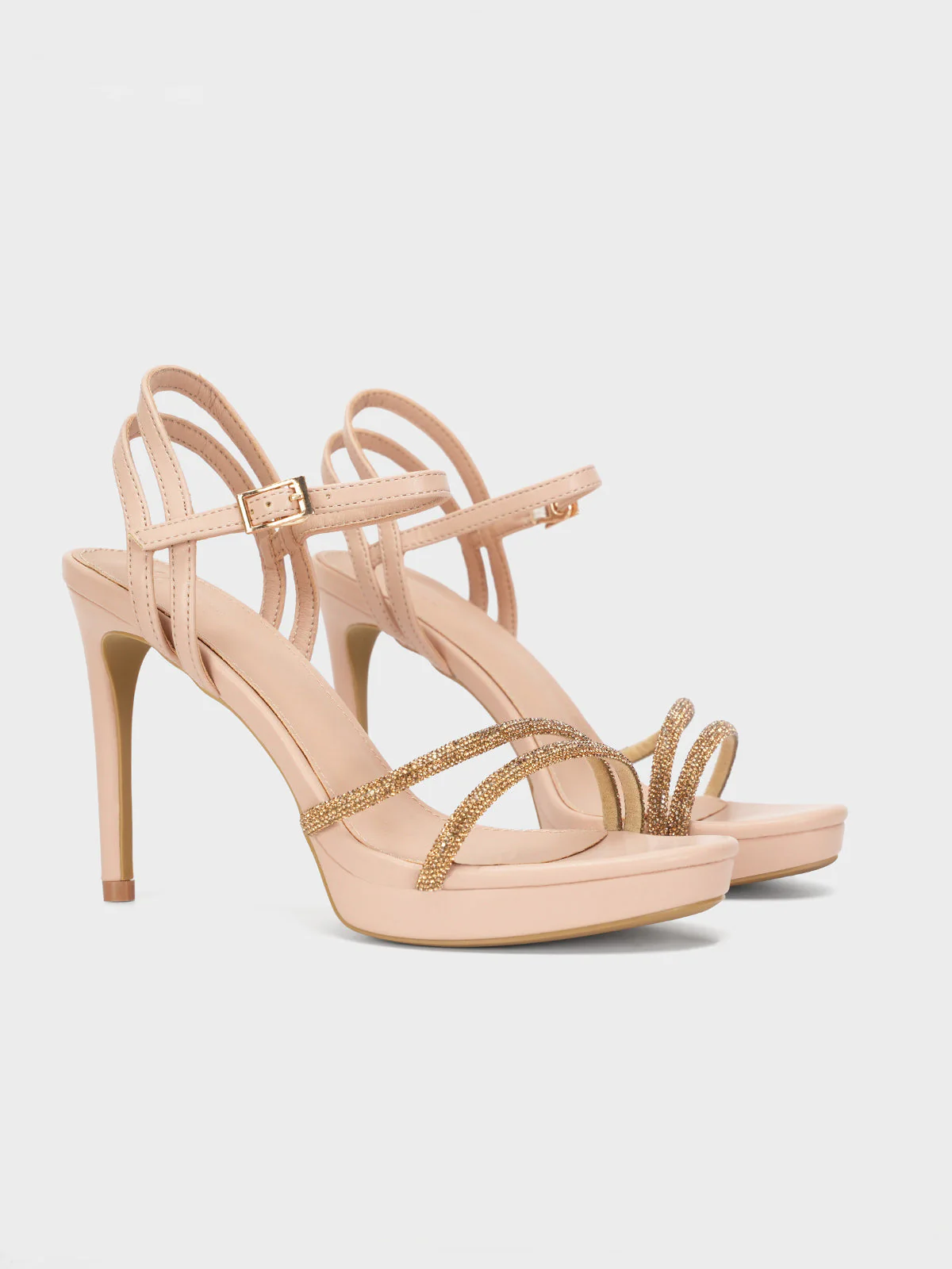 Women's "LOZANO" Embellished Party Sandals - Image 2