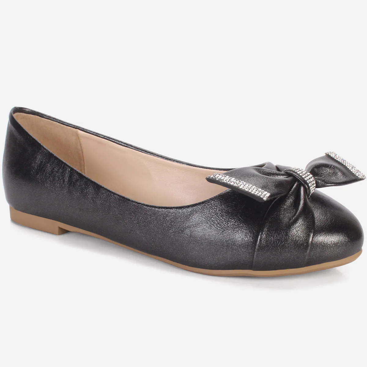 Women's "LUCERO" Bow Accented Slip On Shoes