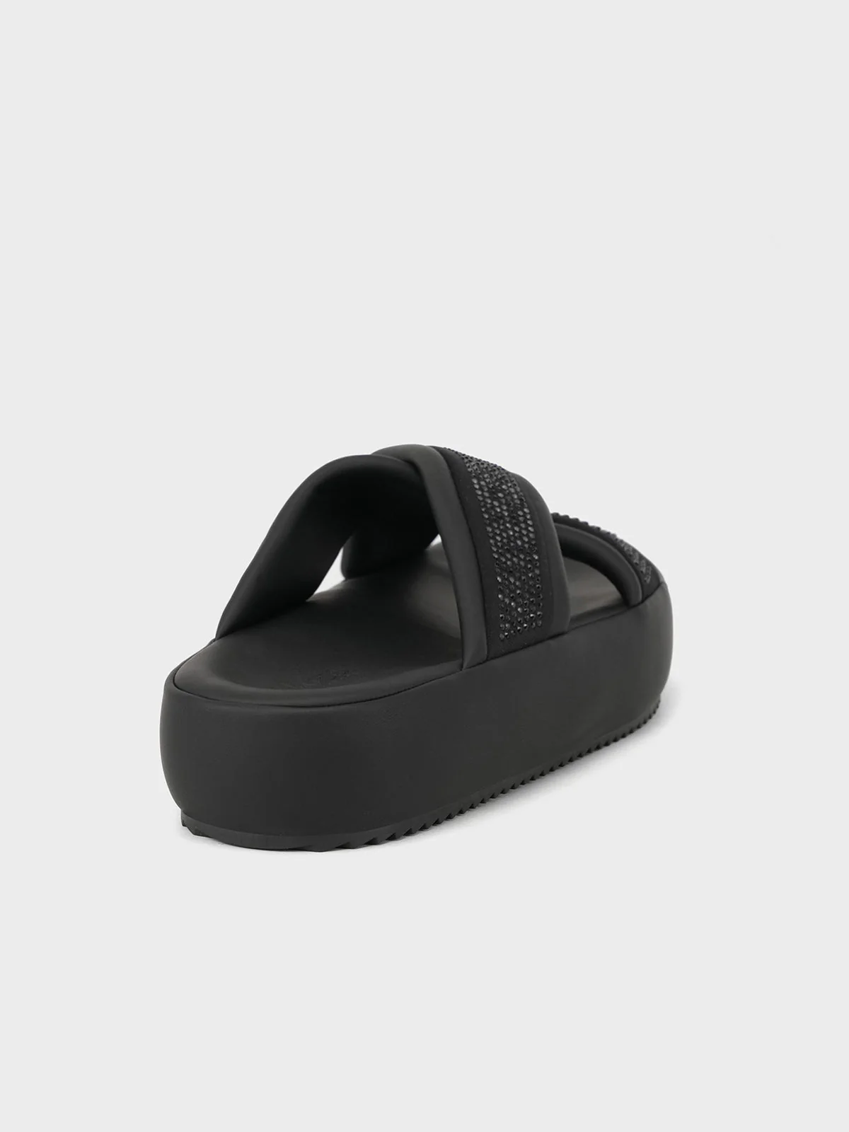 Womens "LUCIO" Crossover Casual Slippers - Image 5