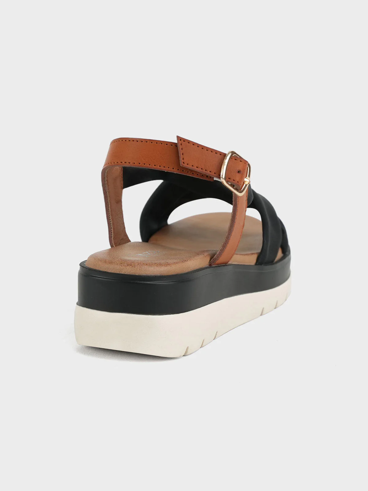 Womens "LUELLA" Casual Cross Over Sandals - Image 3