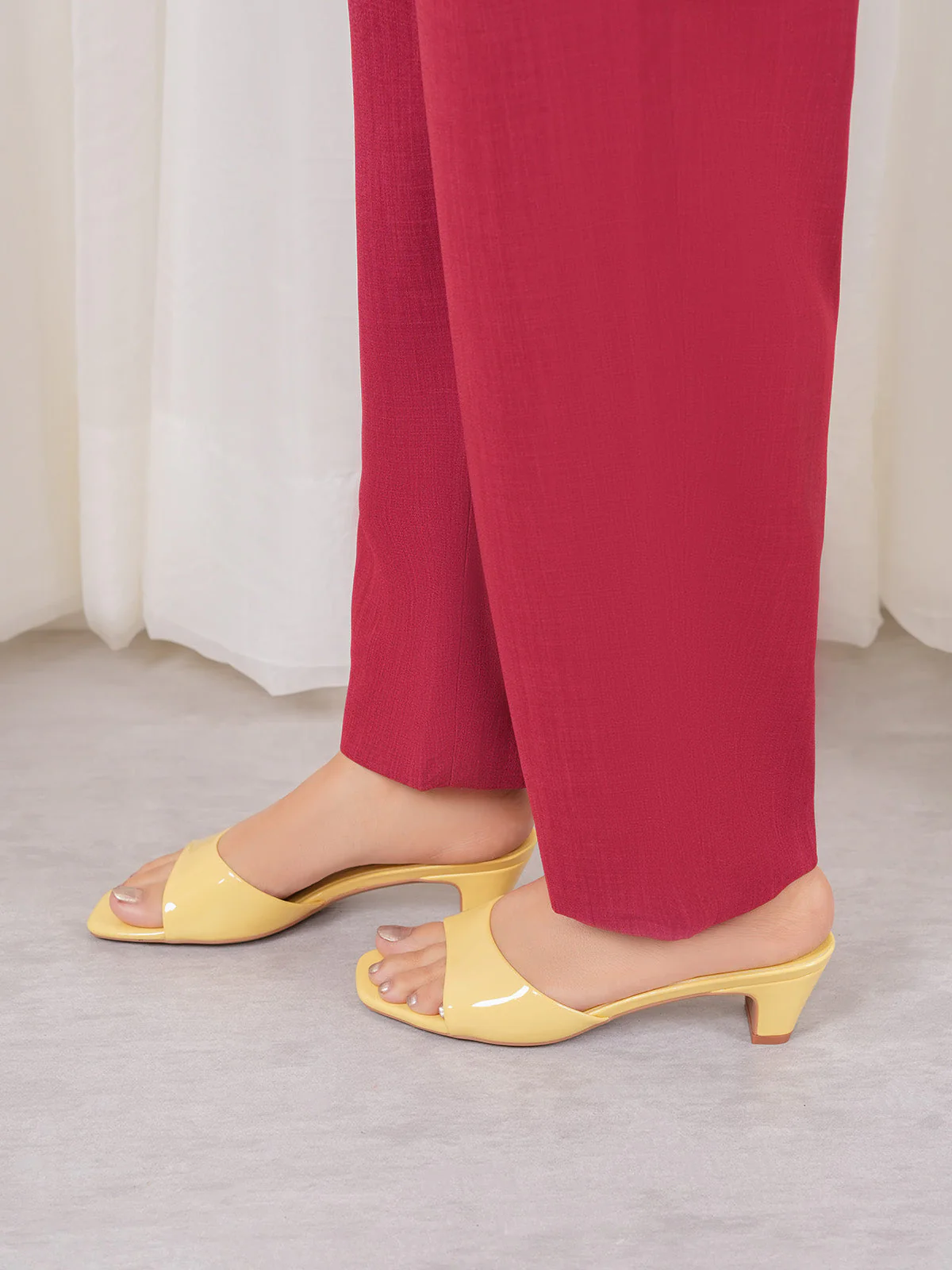 Womens "LUNA" Block Heels Sandals - Image 3