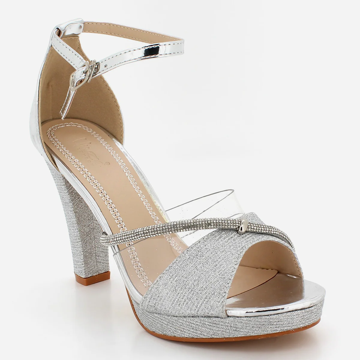 Womens "LUNA" Fancy Decorated Wedding Sandals