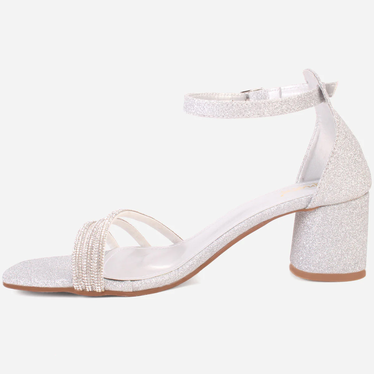 Womens "LYLA" Decorated Evening Sandals - Image 3