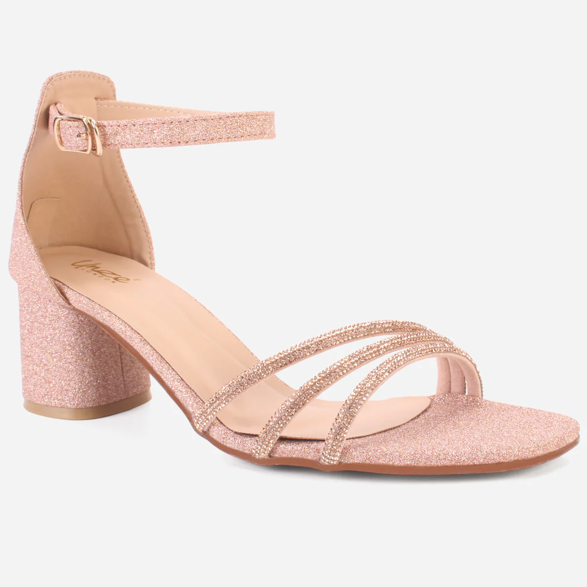 Womens "LYLA" Decorated Evening Sandals