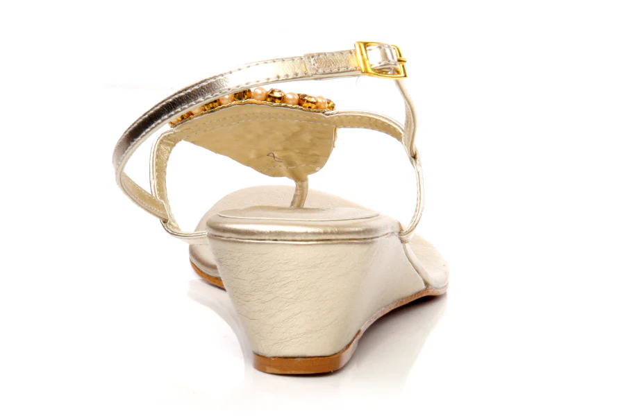 Womens 'Marlow' Evening Wedge Sandal - Image 2
