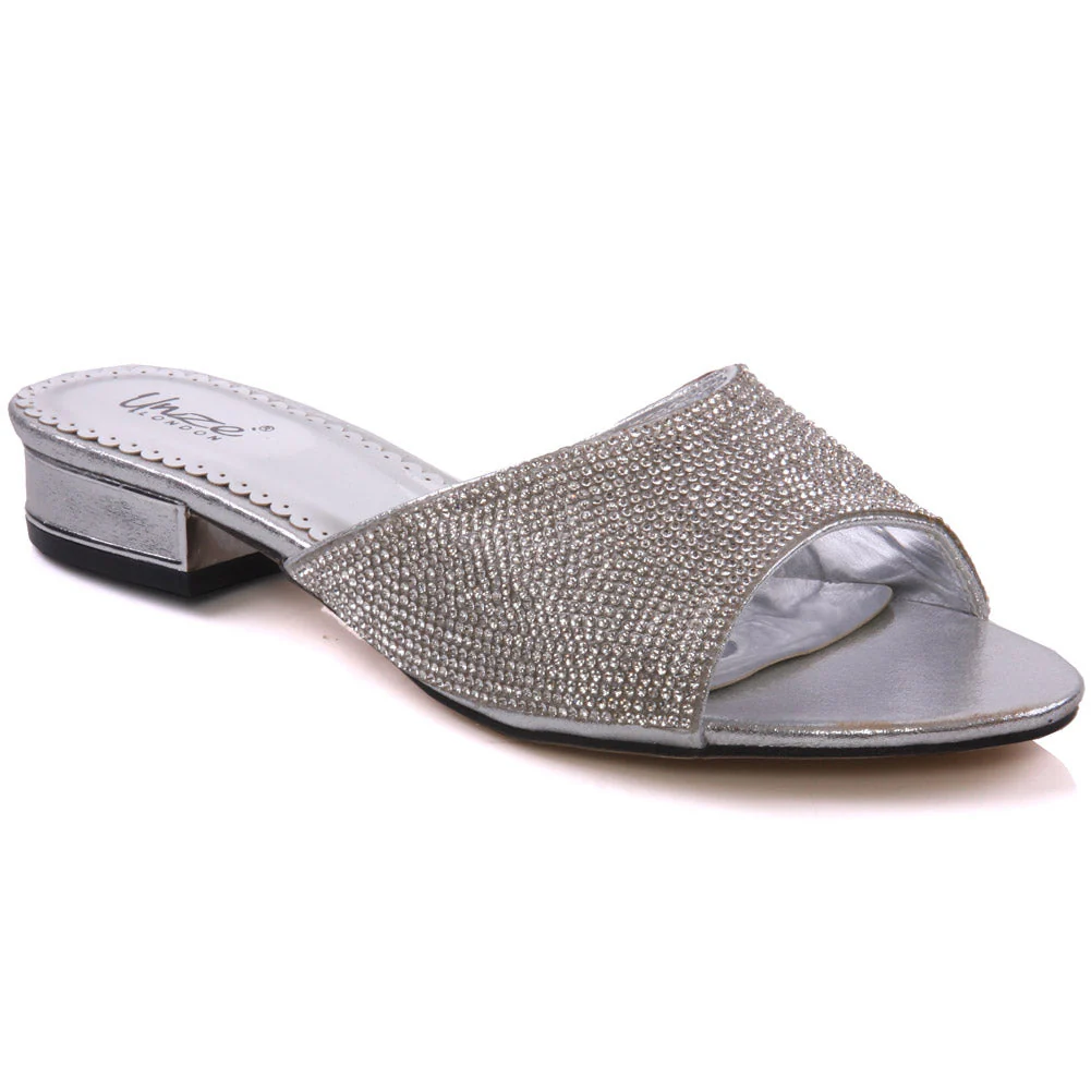 Womens ‘Masi’ Decorated Party Slippers