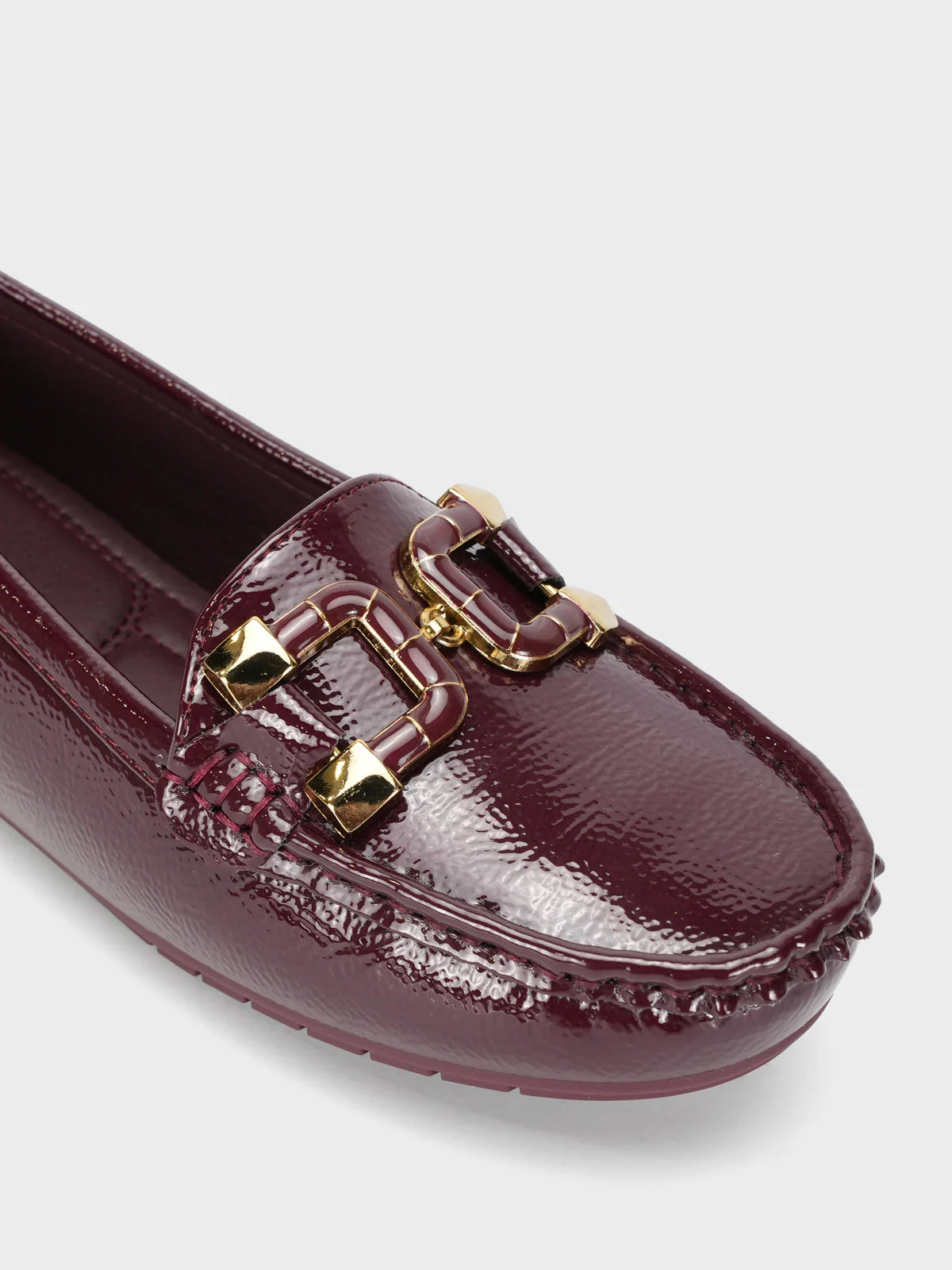 Women's "MENITORA" Low Wedge Moccasins - Image 4