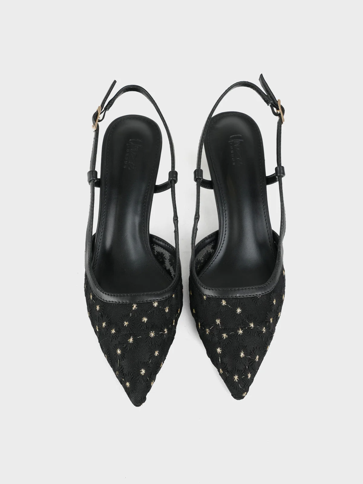 Womens "MINA" Spool Heels Sandals - Image 5
