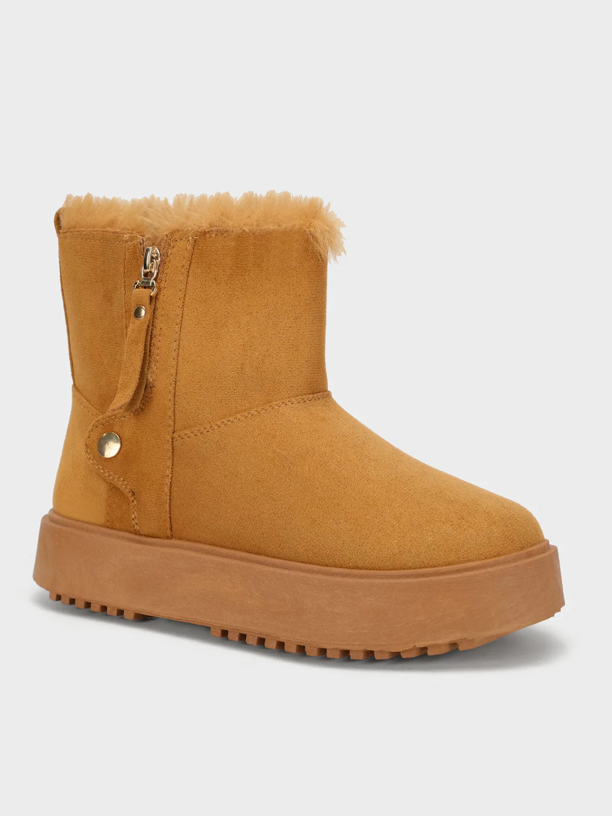 Womens "MIRCEA" Faux Fur Cozy Boots