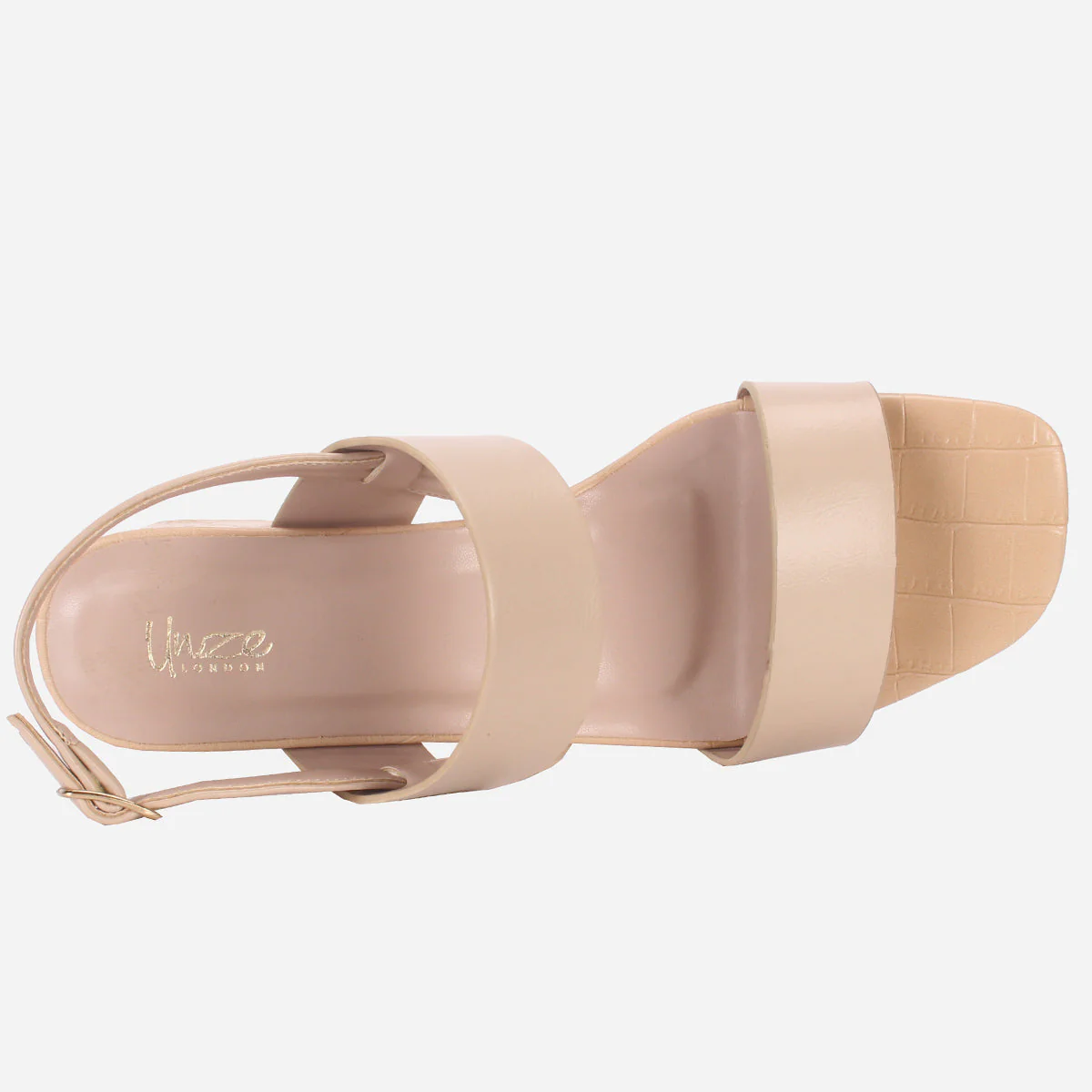 Women's "MOIERA" Block Heeled Open Toe Sandals - Image 4