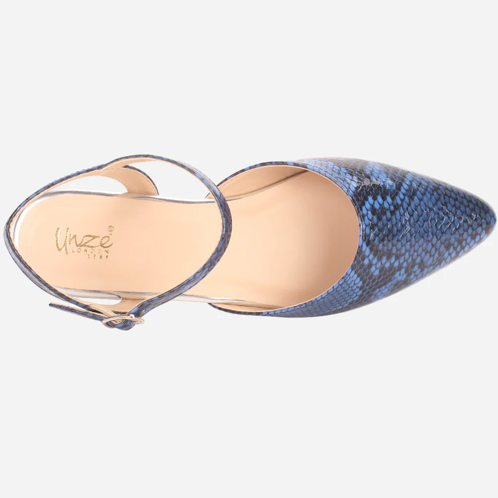 Womens "MONISHA" Pointy Flat Summer Sandals - Image 4
