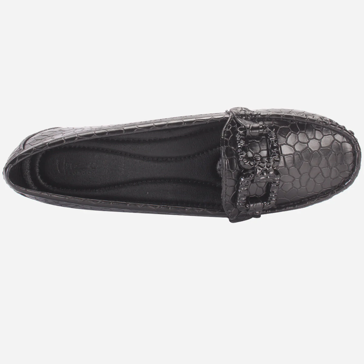 Womens "NOOHRY" Wedge Comfy Slide In Moccasins - Image 4