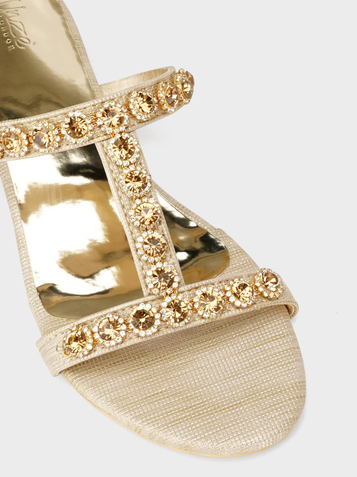 Womens "OKADA" Wedge High Fashion Sandals - Image 4