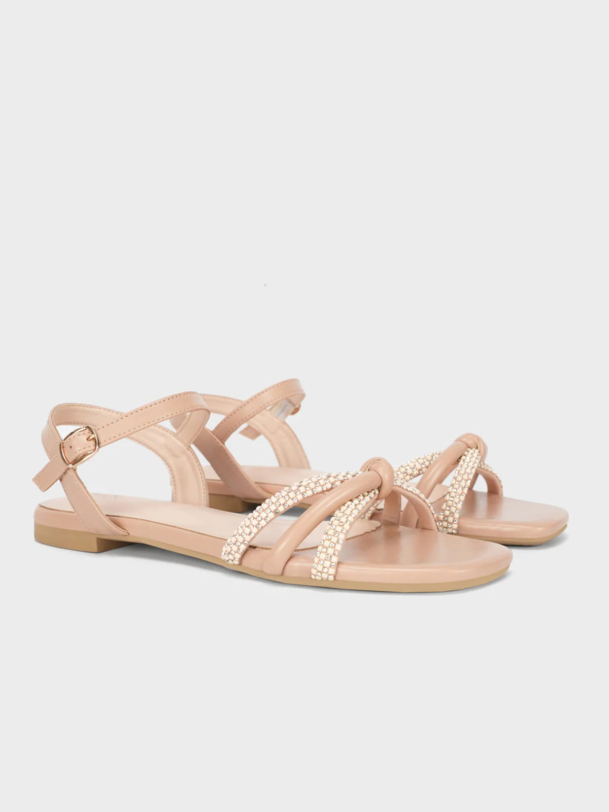 Women's "PACO" Crossover Summer Flat Sandals - Image 2