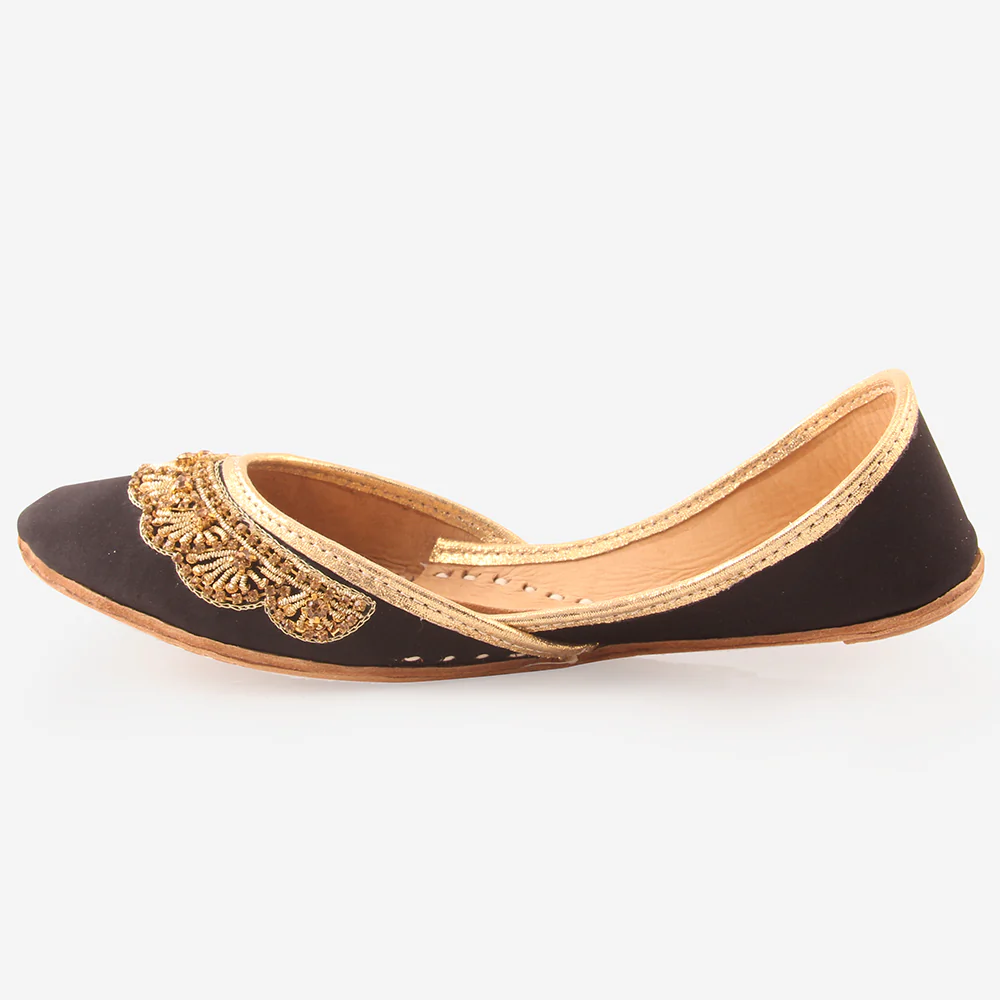 Womens "PARIZY" Decorated Flats Indian Khussa - Image 3