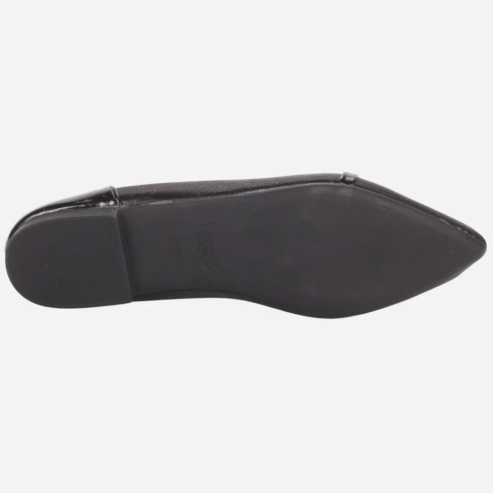 Women's "PARTIA" Pointed Toe Slip On Flat Pumps - Image 5