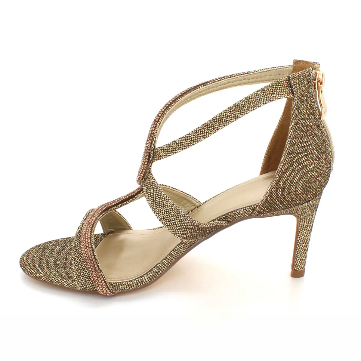 Womens "PLUM" Fancy Party Sandals - Image 3