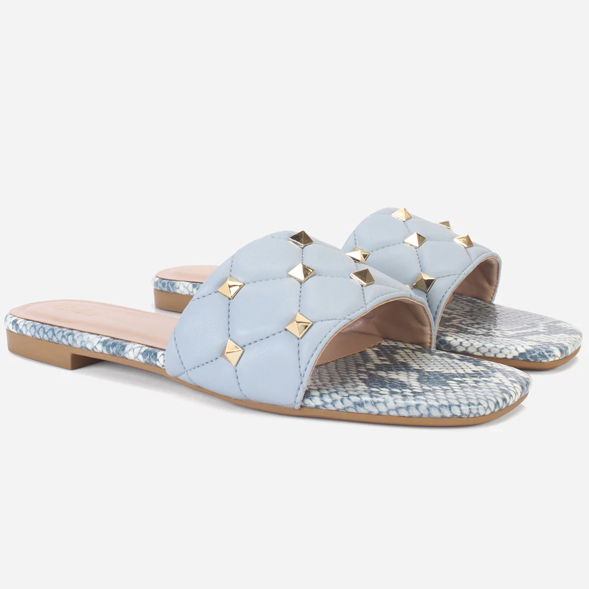 Women's "RAMONA" Decorated Summer Flat Slippers - Image 2