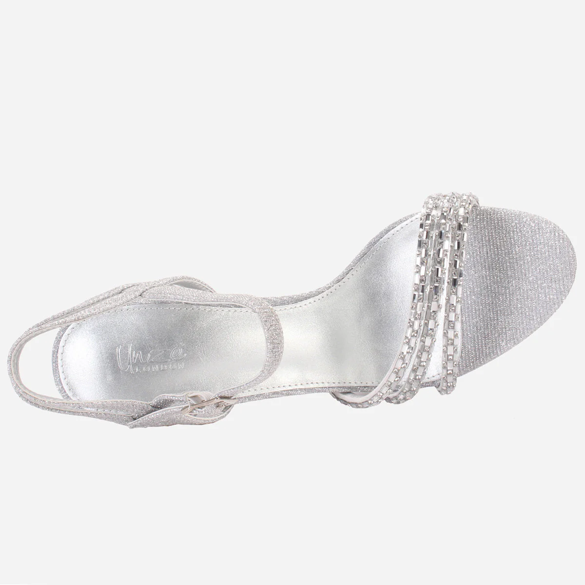 Women's "RAYYANA" Decorated Heeled Party Sandals - Image 4