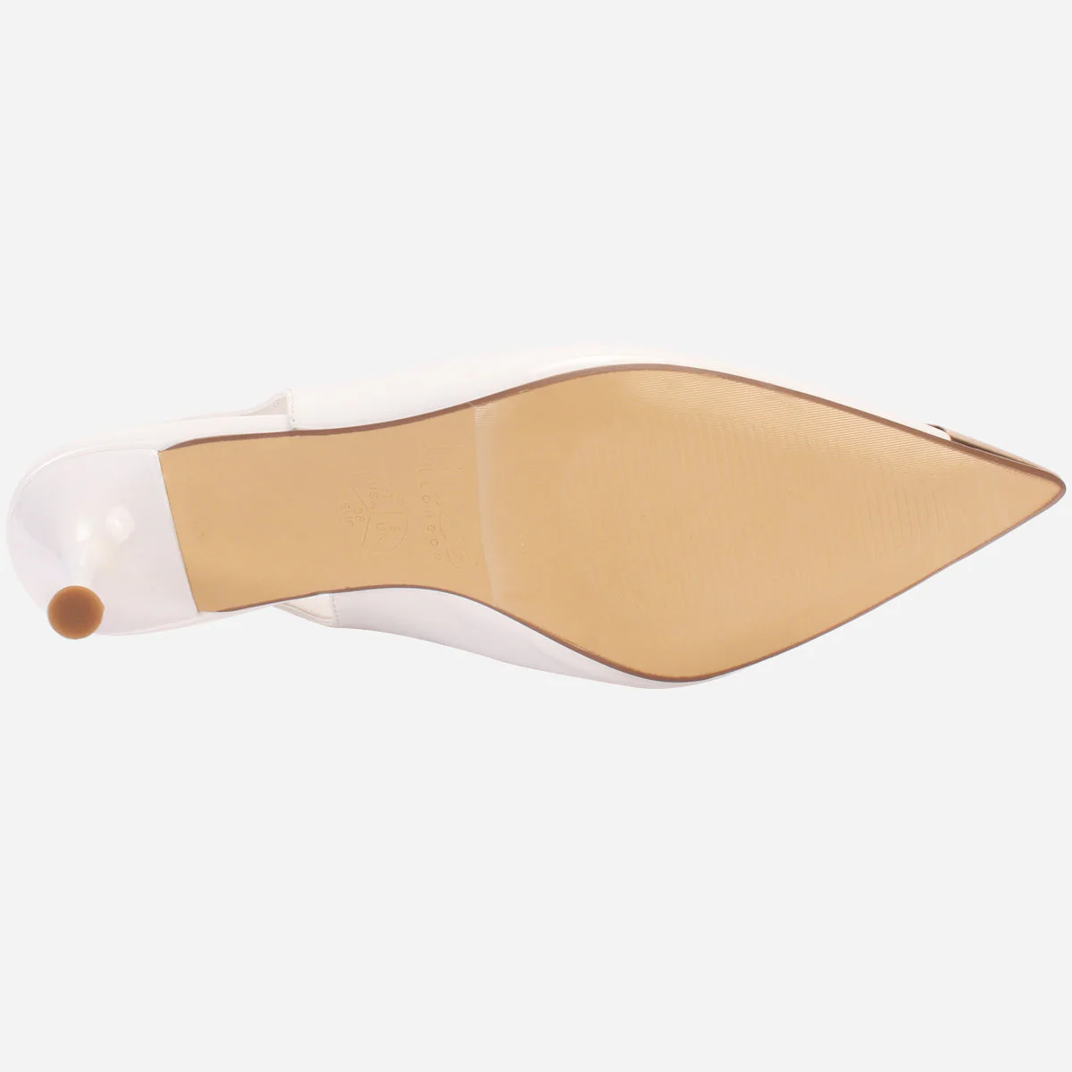 Womens "RICHIE" Pointed Toe Party Heeled Sandals - Image 5