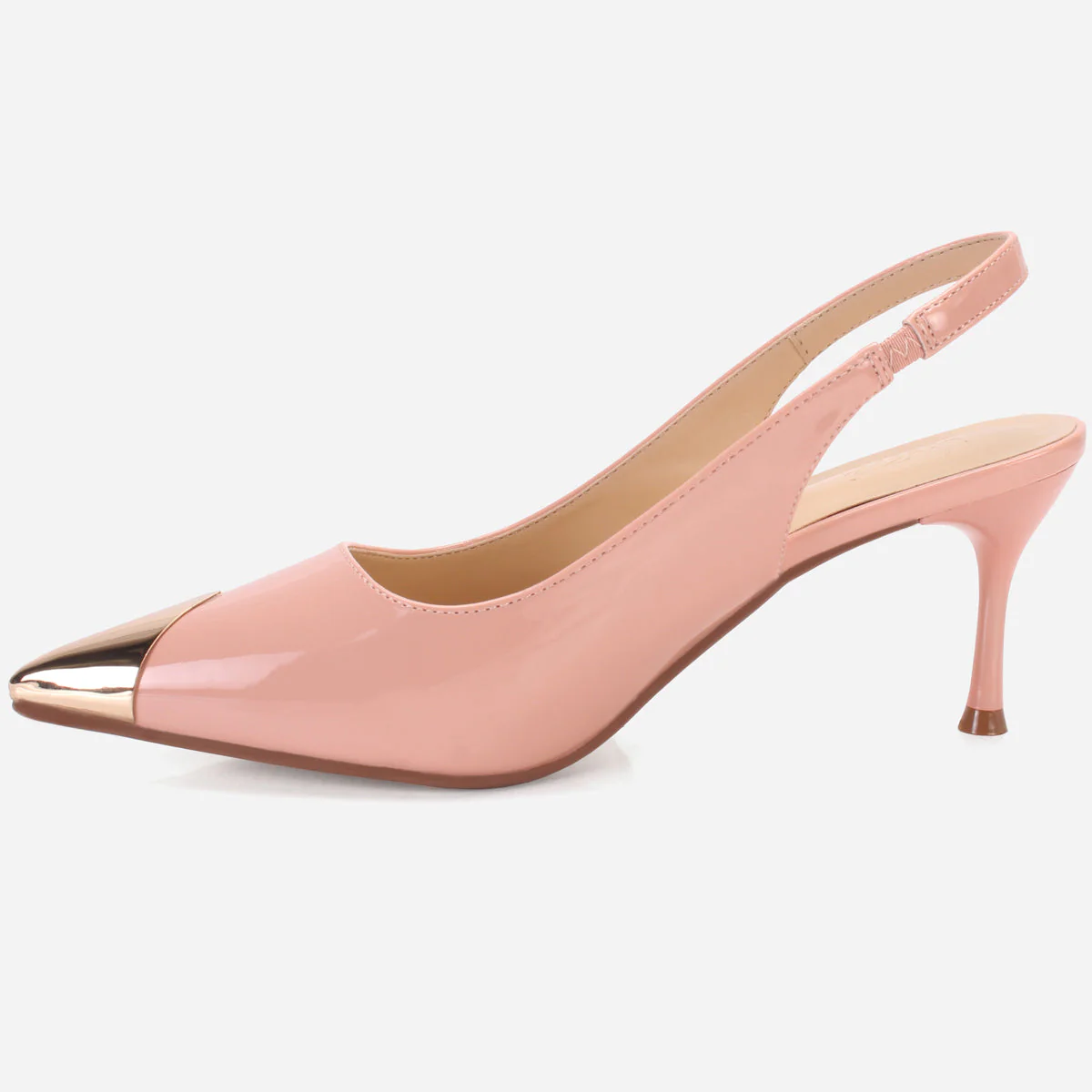 Womens "RICHIE" Pointed Toe Party Heeled Sandals - Image 3