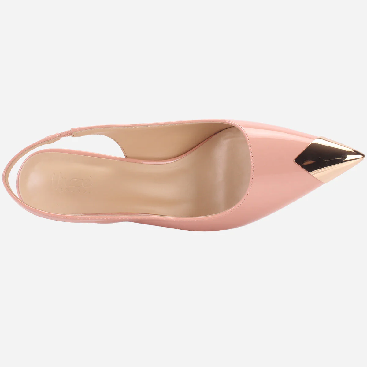 Womens "RICHIE" Pointed Toe Party Heeled Sandals - Image 4