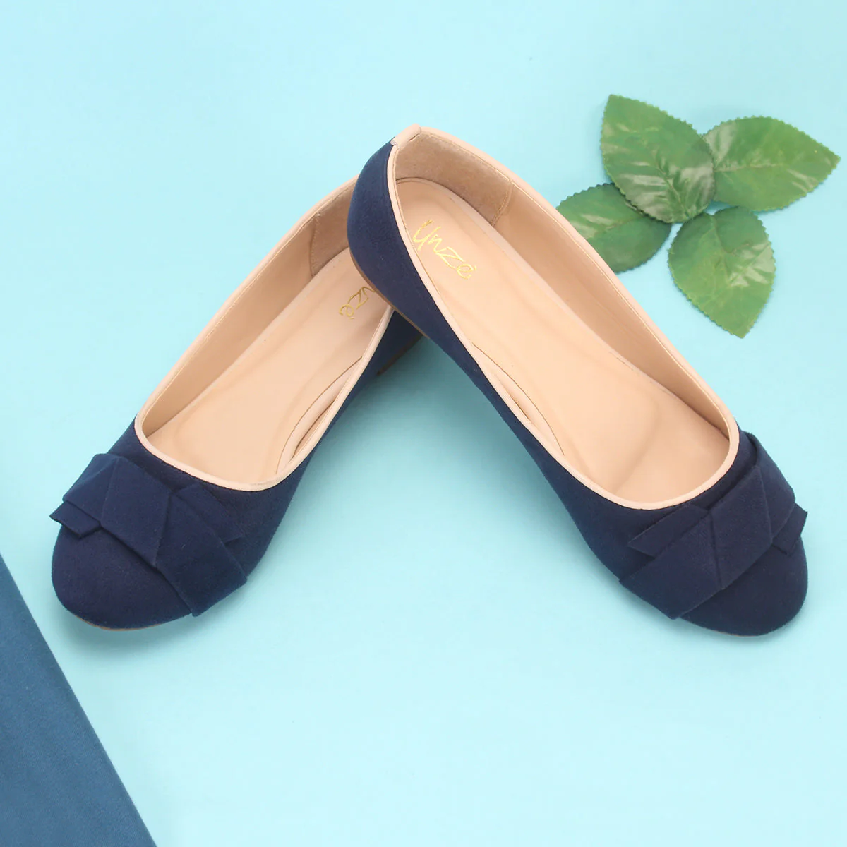 Womens "RIZZAL" Flat Slide In Pumps - Image 6