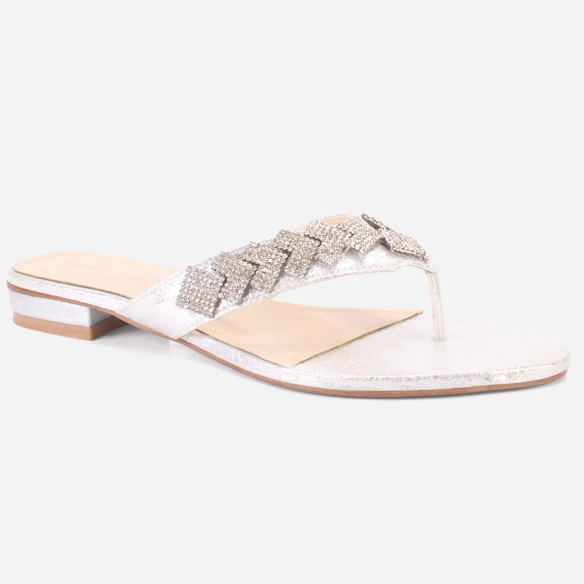 Womens "SADIE" Embellished Slide In Shoes