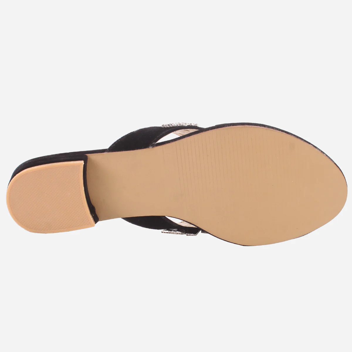 Womens "SADIE" Embellished Slide In Shoes - Image 5