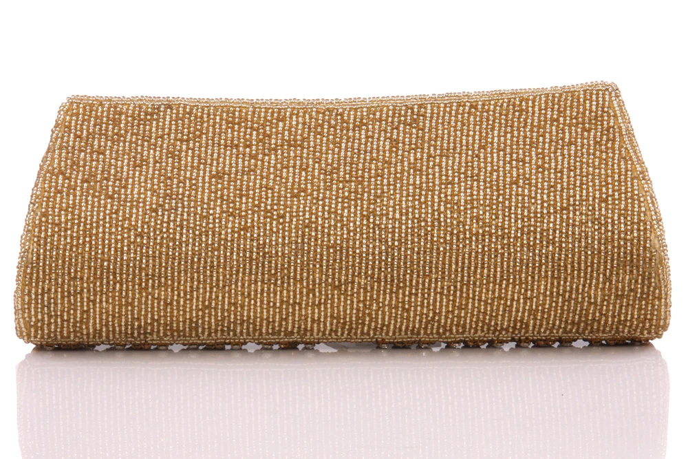 Womens ‘Samur’ Sequins Adorned Bridal Handbag - Image 3