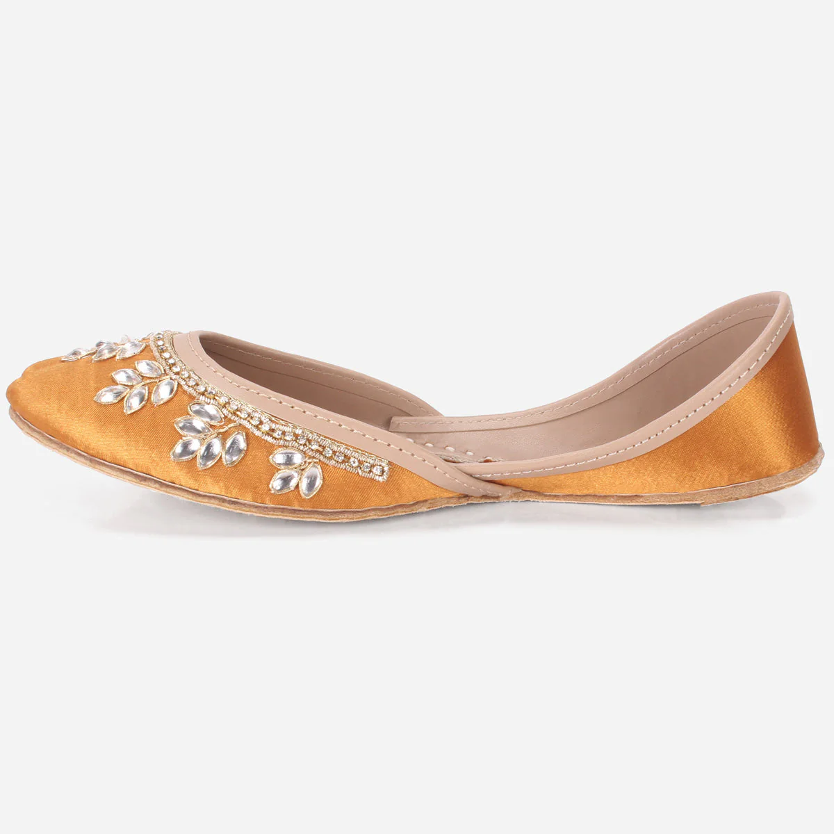 Womens "SAPIR" Embellished Leather Khussa - Image 3