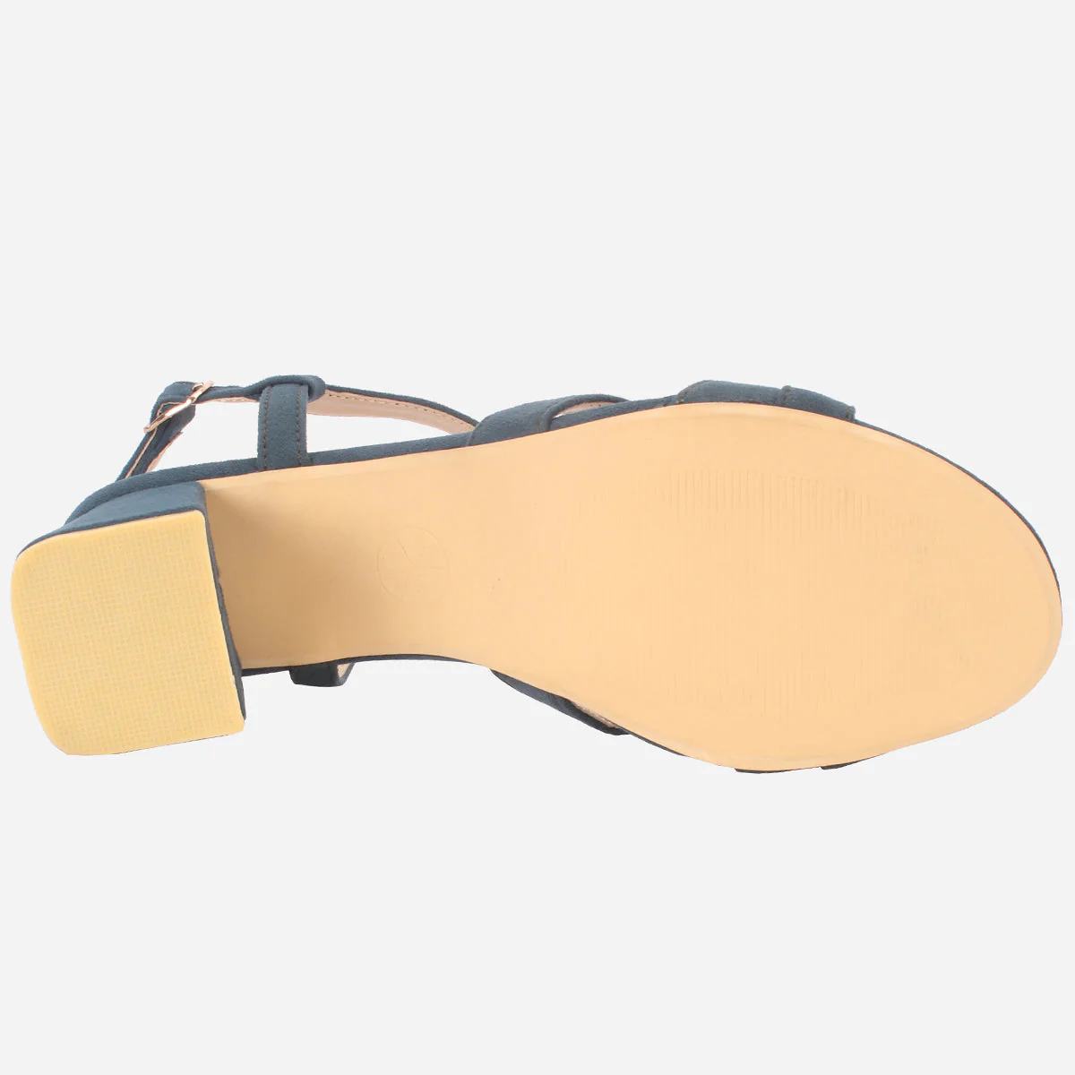 Womens "SAVON" Crossover Strap Block Heeled Sandals - Image 5